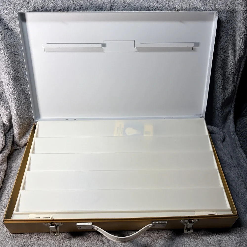 Glenwood Griffith Vintage Slide Sorter Model No. S740 Made In USA & Light box